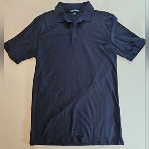 Men's,Port Authority, short sleeve, navy blue, polo. Size LT